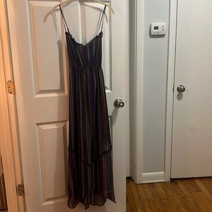 Beautiful BCBGeneration Midi Spaghetti Strap & Criss Cross Back Dress - Size M